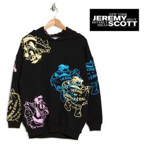 Jeremy Scott The King of Bedrock and Roll Graphic Hoodie